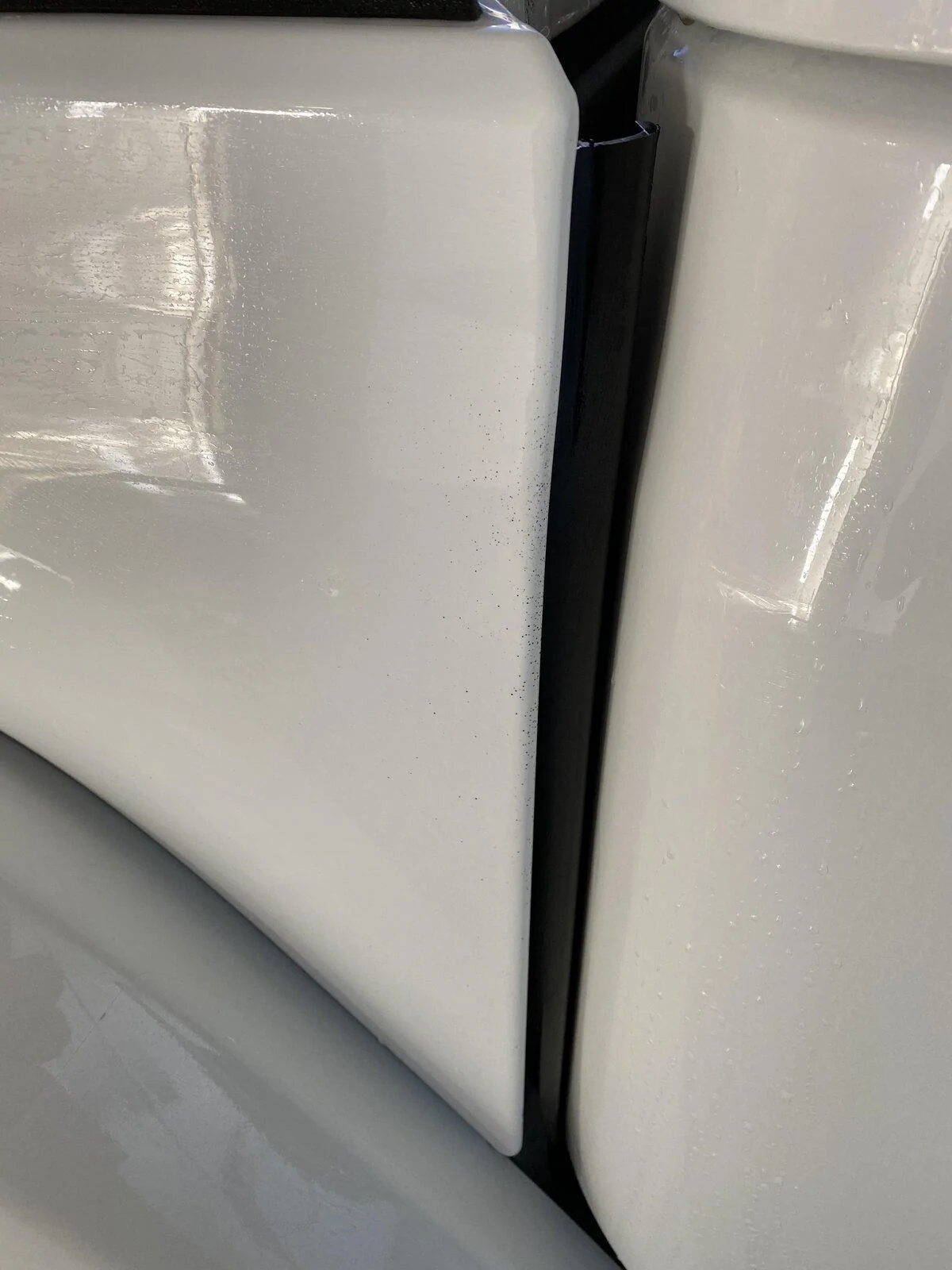 Jeep Gladiator Bed liner overspray on the exterior. A68AB654-7846-49FF-9547-5440CC9A5837