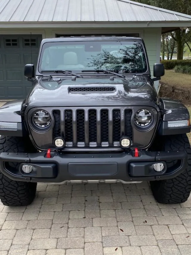 Jeep Gladiator Light Bar w/Noise Dampering straighton