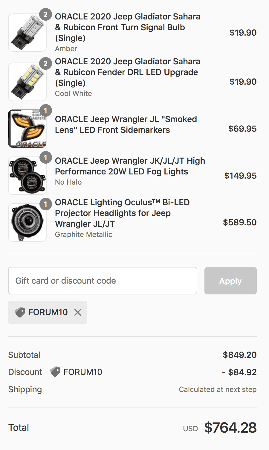 Jeep Gladiator Way Under $1k for Complete Front-End LED Conversion! 1616447752244