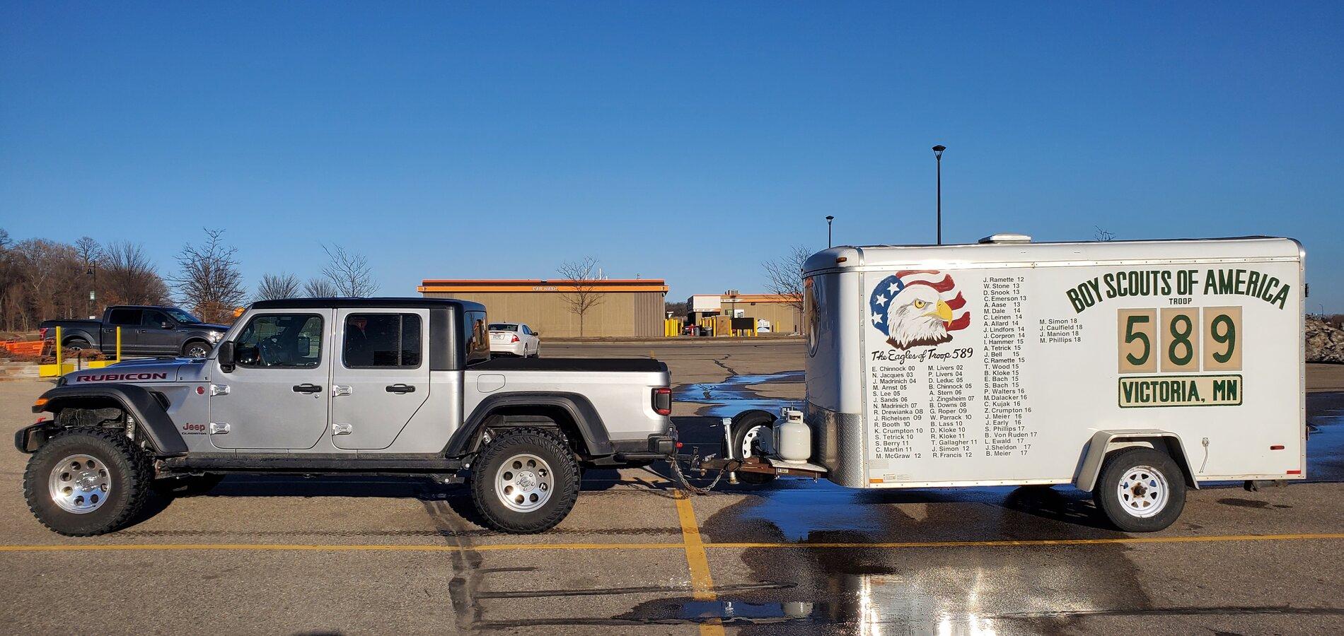 Jeep Gladiator 35s & 4.56 gears experience 20210319_175207