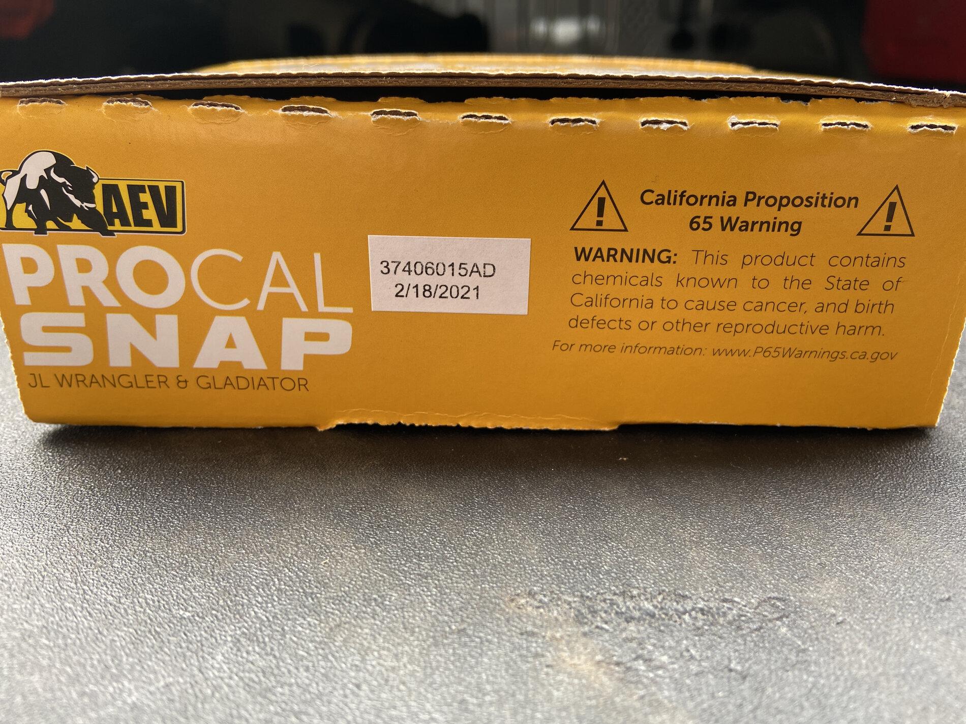 Jeep Gladiator AEV ProCal Snap - $75 Shipped (NEW) image
