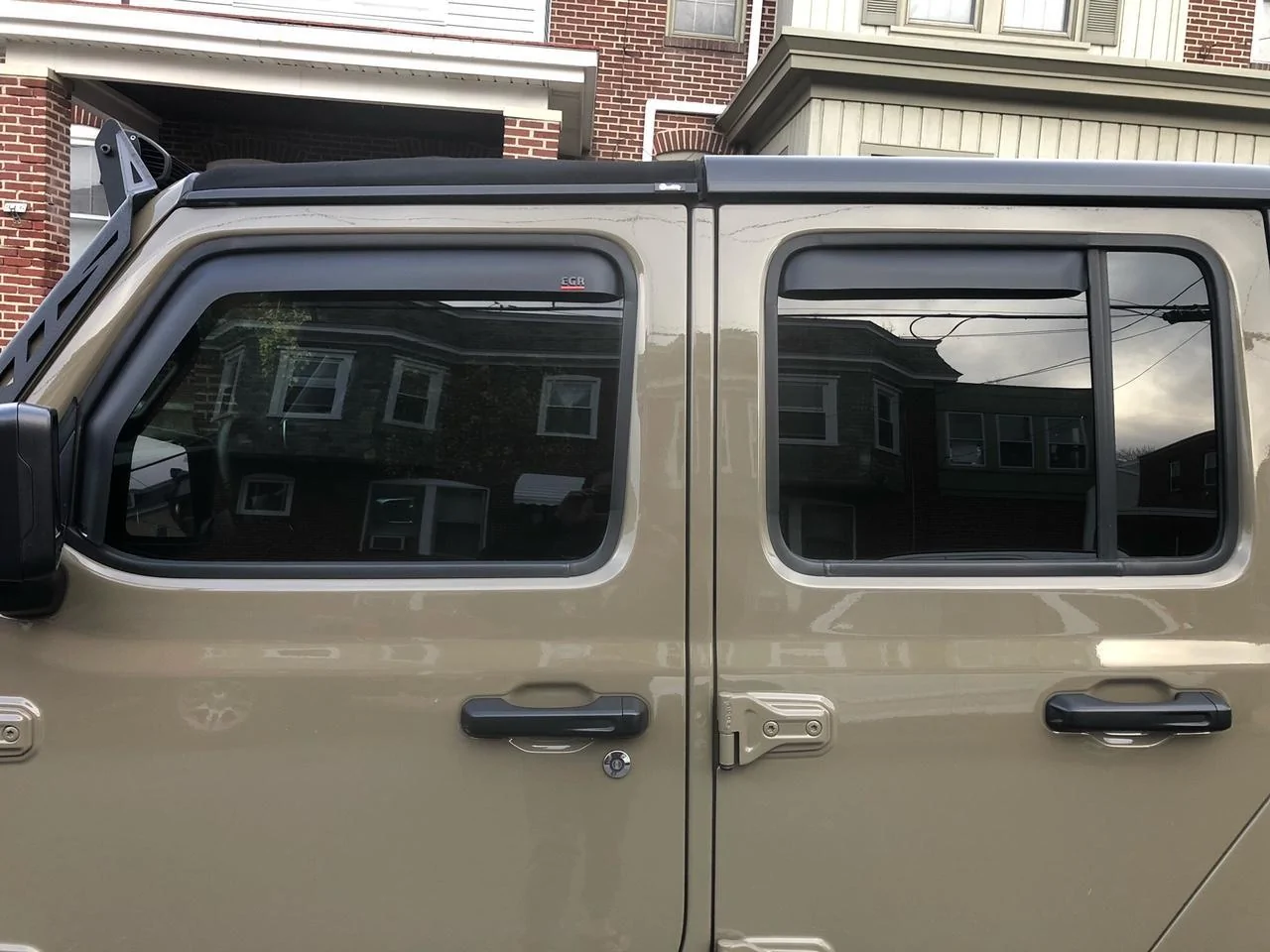 Jeep Gladiator WeatherTech window deflectors now available for JT egrrain