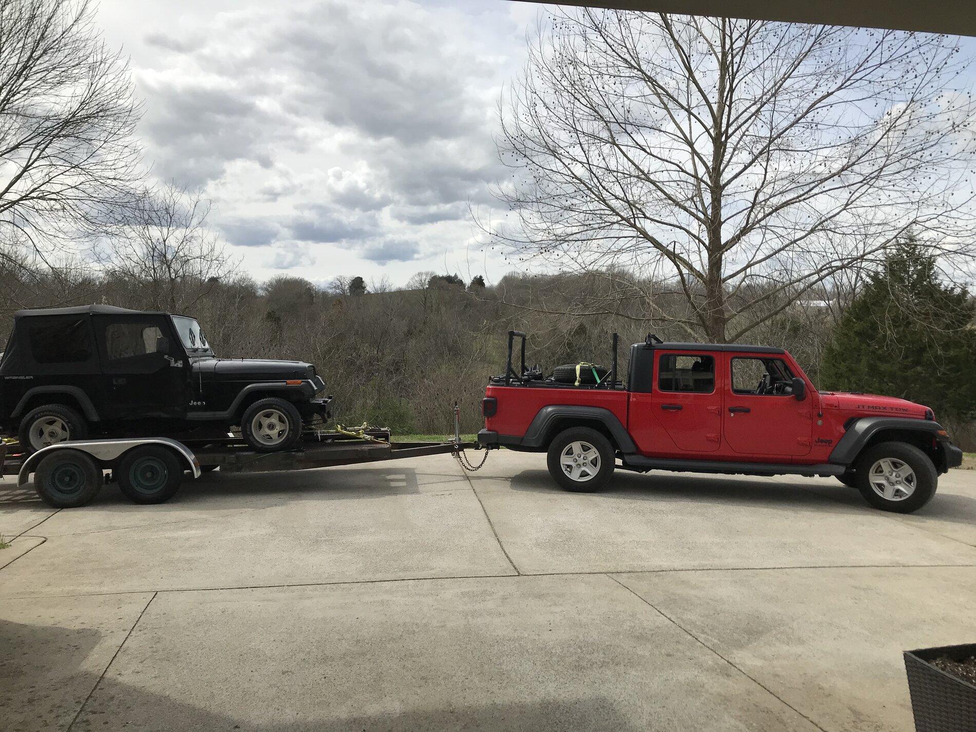 Jeep Gladiator So, what is everybody towing? AD7B078E-3806-40C1-AEFB-E9C0068E794D