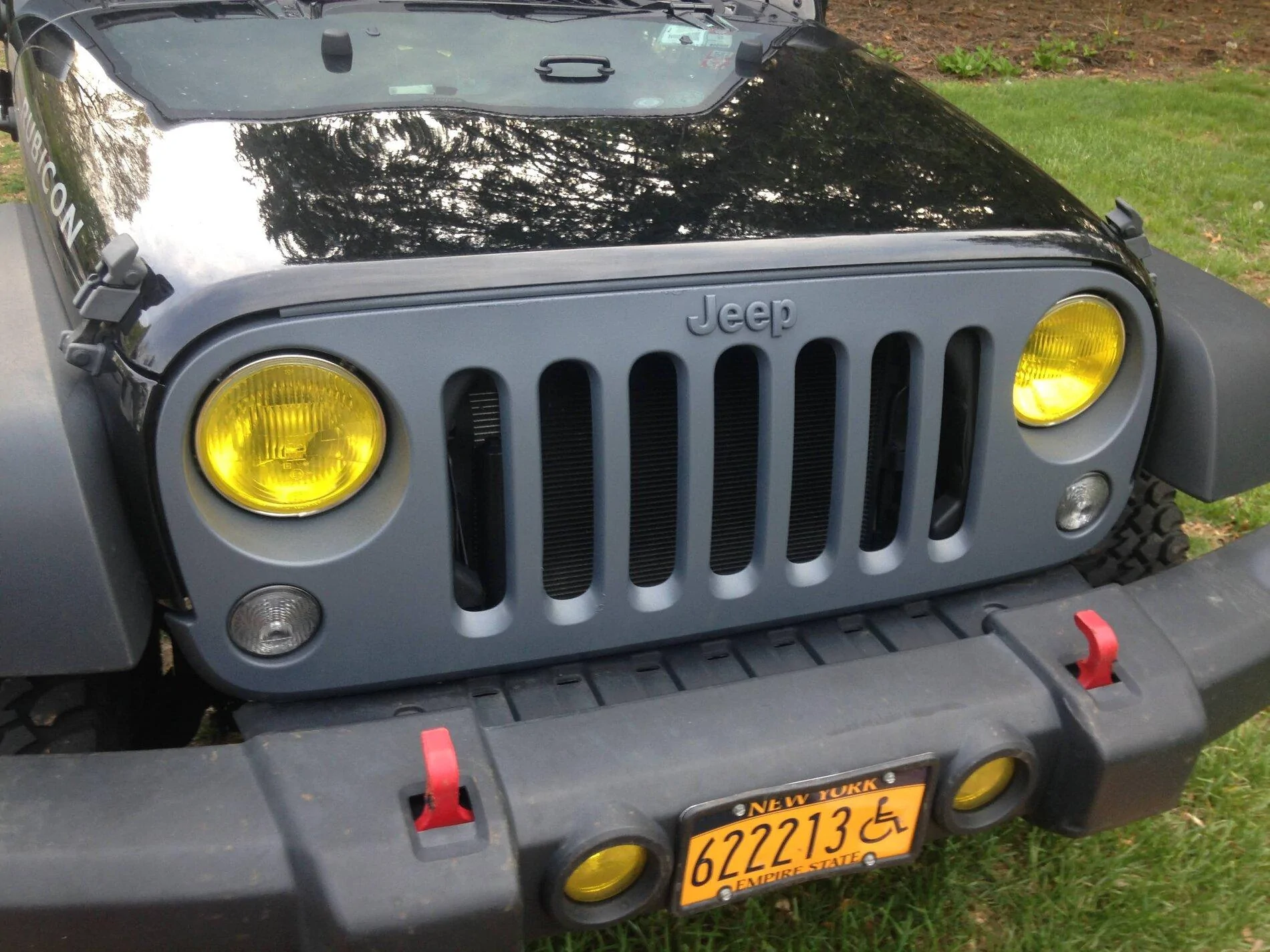 Jeep Gladiator Black Satin Grill IMG_1713 (2)