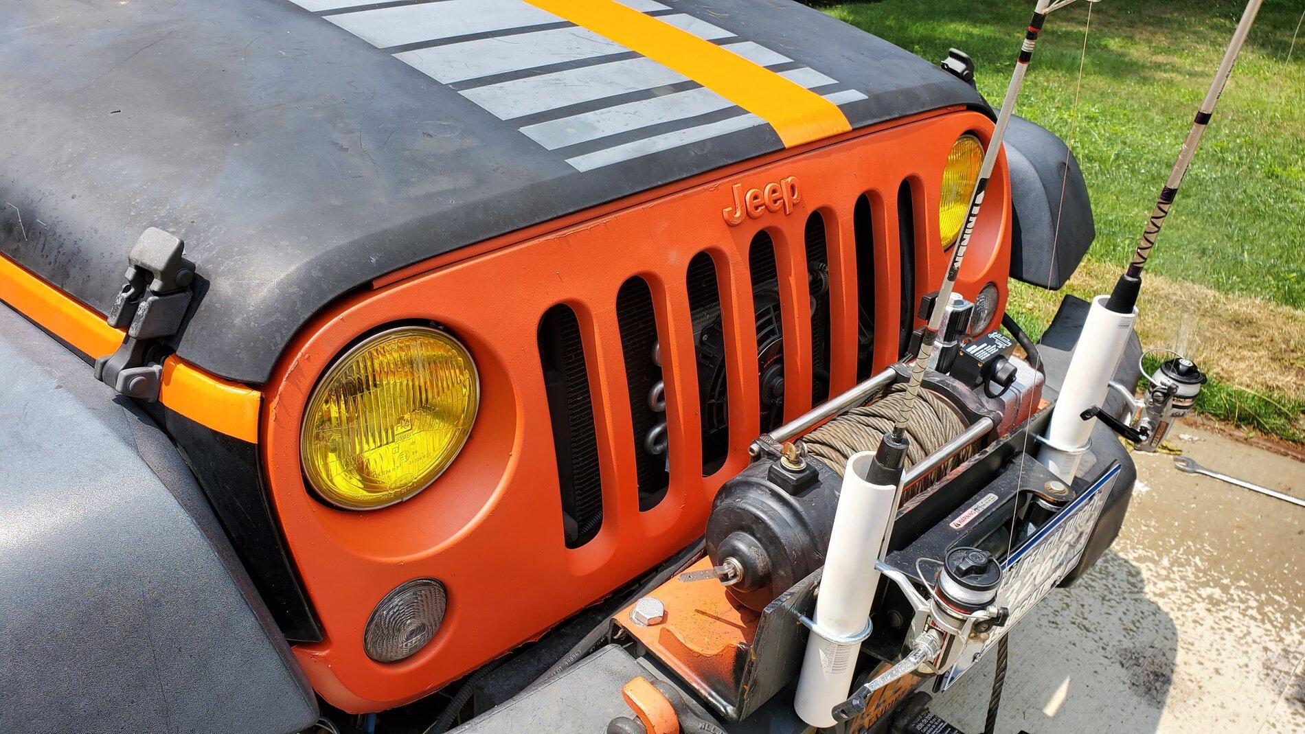 Jeep Gladiator Black Satin Grill 20200720_135109