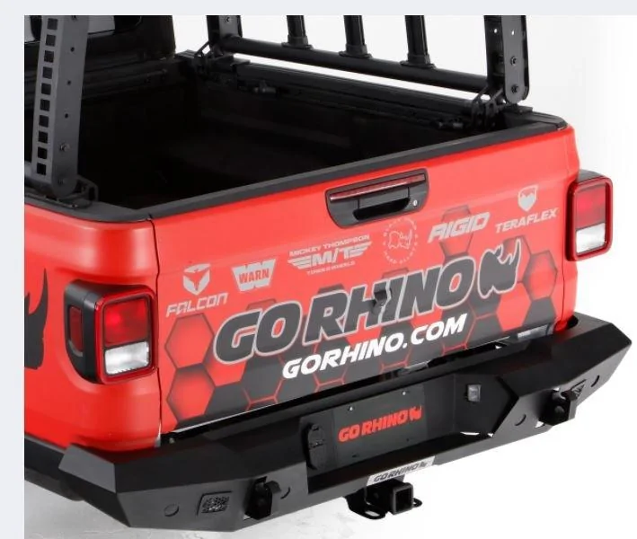 Jeep Gladiator Go Rhino Rear Bumper feedback / review? go-rhino-273120t-traillinie-rear-bumper-jt-1