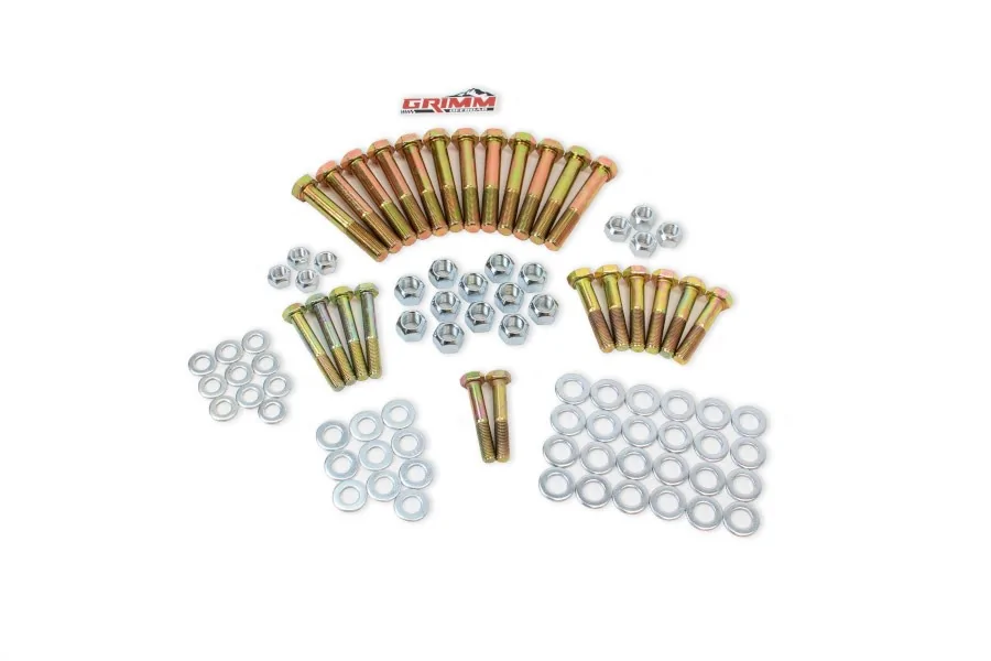 Jeep Gladiator Grimm Offroad Grade 8 Suspension Bolt Kits are Now Available! gor10049