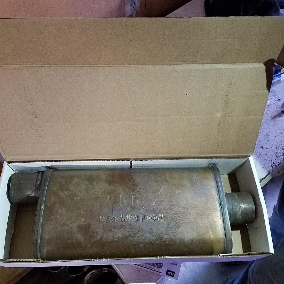Jeep Gladiator My 6.4L HEMI Gladiator conversion muffler
