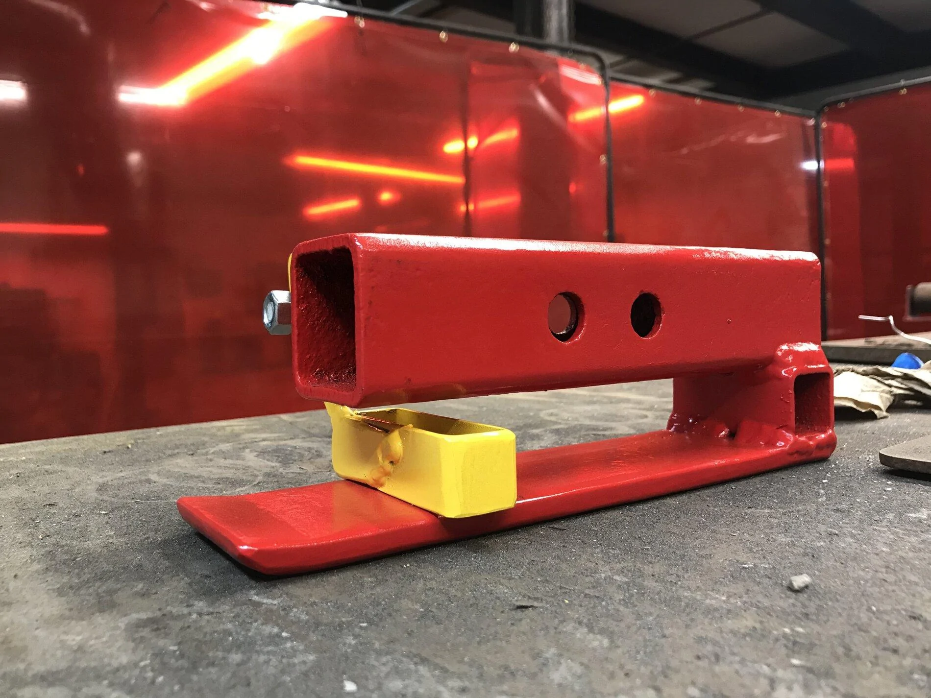 Jeep Gladiator Anyone running a trailer hitch skid plate IMG_0606