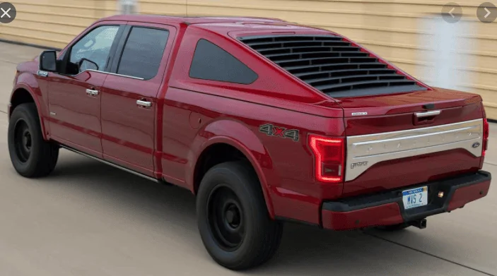Jeep Gladiator Bestop teaser concept: folding soft cover / shell / topper for Gladiator bed 1616686410138