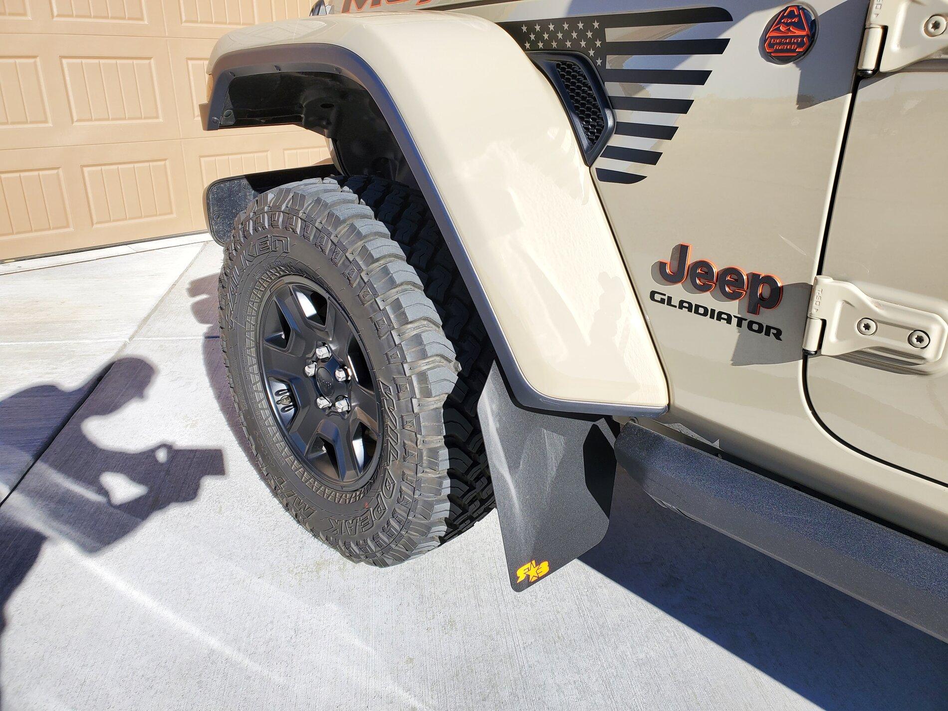 Jeep Gladiator Mojave orange mods Flap Pic 3