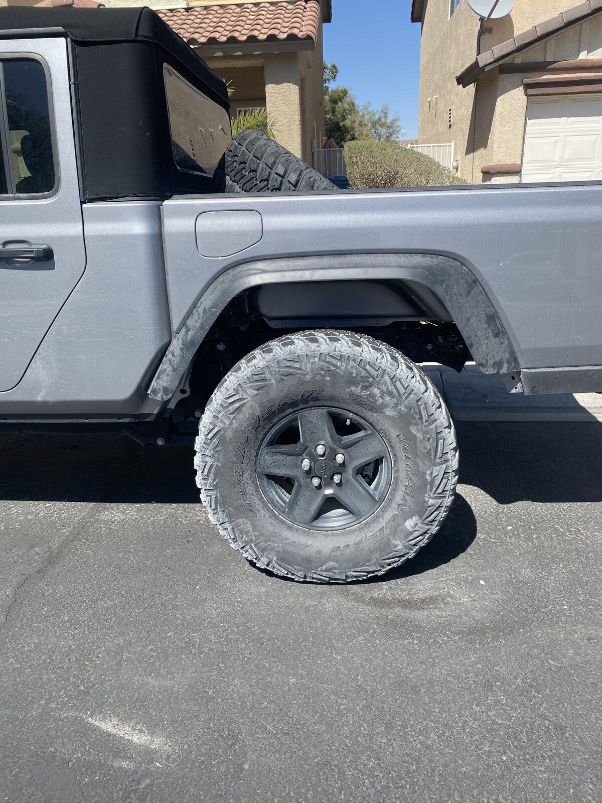 Jeep Gladiator Rear fender chop done but have questions? 339CB1FF-7C25-4AF3-A928-DF7DB490A7A0