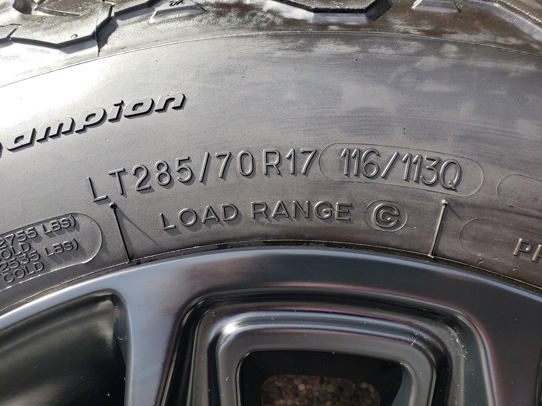 Jeep Gladiator Quadratec Hardrock wheels and BFG KO2s 20210325_162033