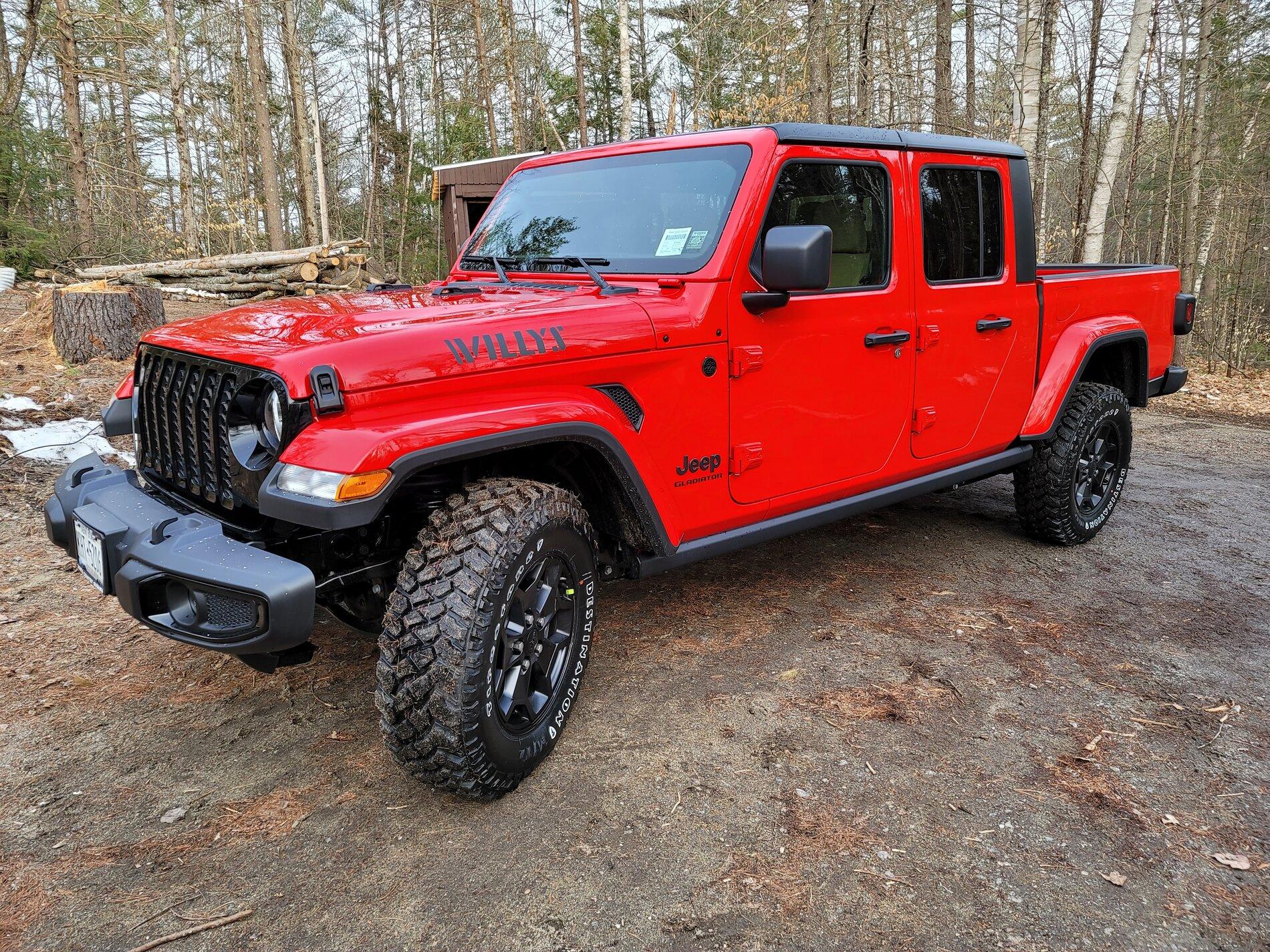 Jeep Gladiator The life of Wilbur! 20210325_182922