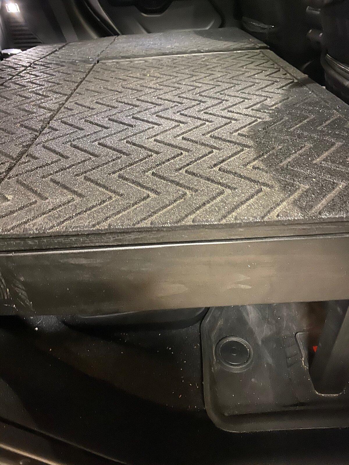 Jeep Gladiator Rear Seat Platform (After Rear Seat Removal - Rear Seat Delete) Jeep Gladiator rear seat platform - 4