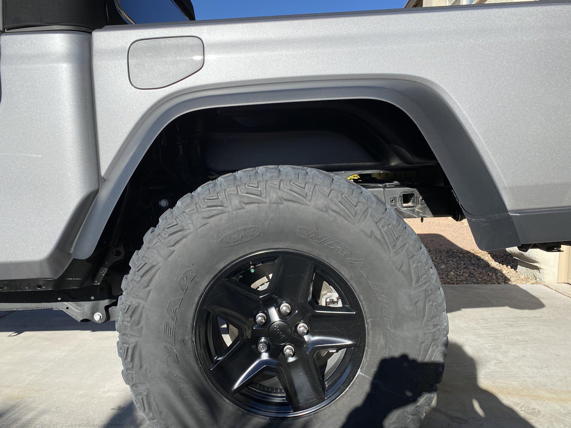 Jeep Gladiator Rear fender chop done but have questions? 7AD929C0-138A-409E-BD35-D12240EB6224