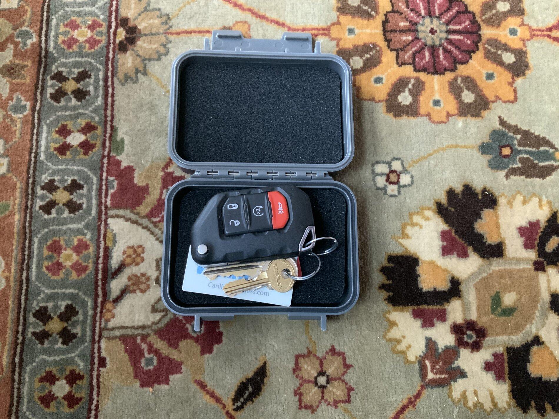 Jeep Gladiator Key Fob lockboxes that fit our giant fob 8253D091-BC37-4C42-950A-C6CE32CB3E06