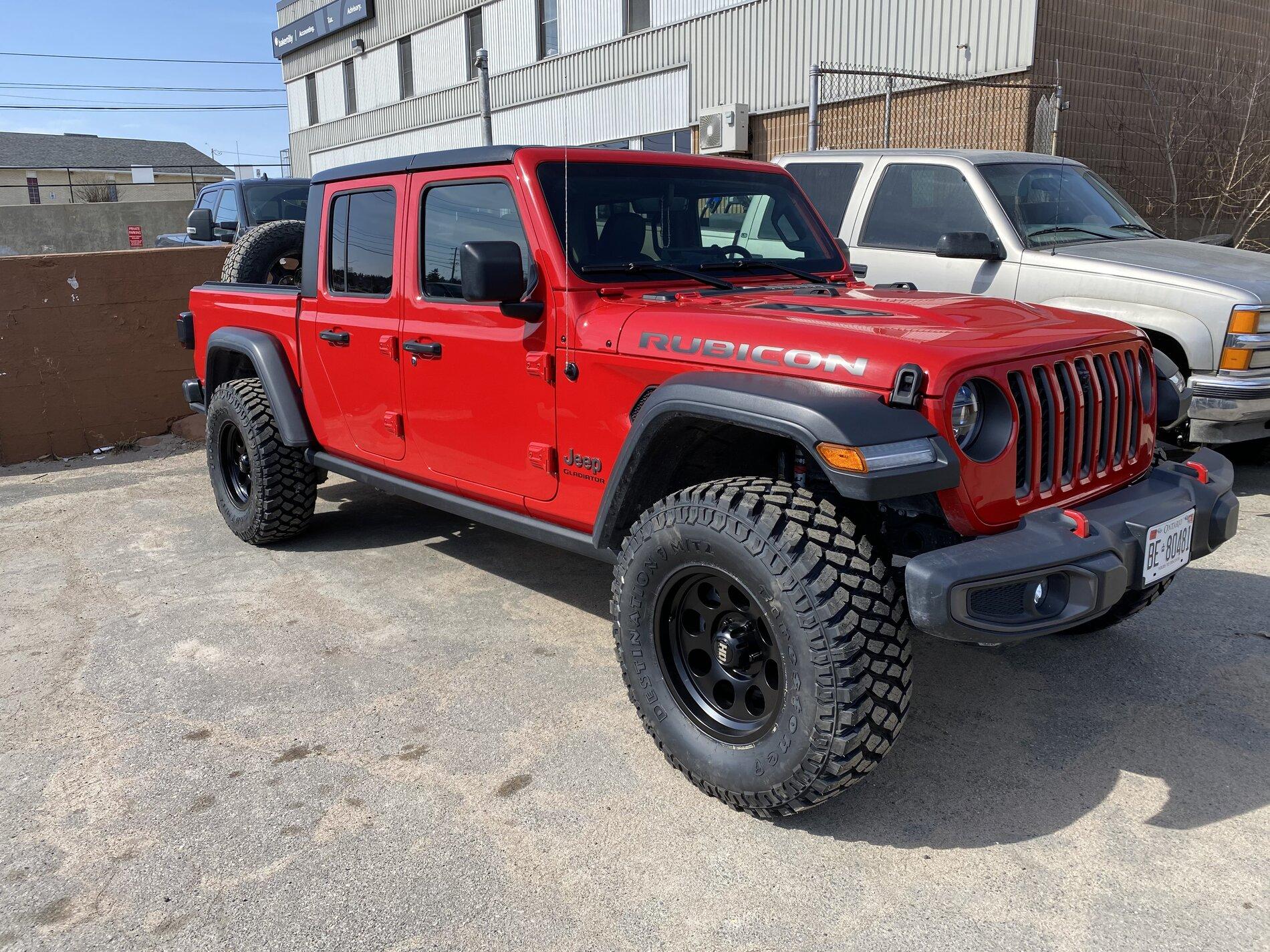 Jeep Gladiator FIRECRACKER RED Gladiator JT Club IMG_7824