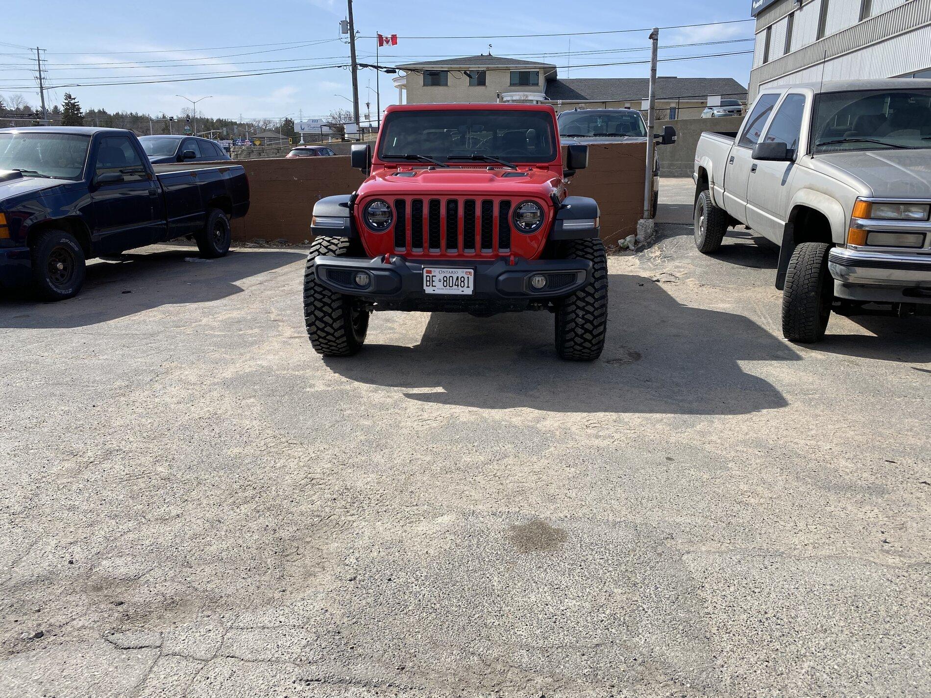 Jeep Gladiator FIRECRACKER RED Gladiator JT Club IMG_7825