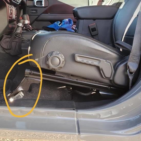 Jeep Gladiator New seat tilt product JeepWranglerJLJLUGladiatorAdjustableSeatJackers-02_600x
