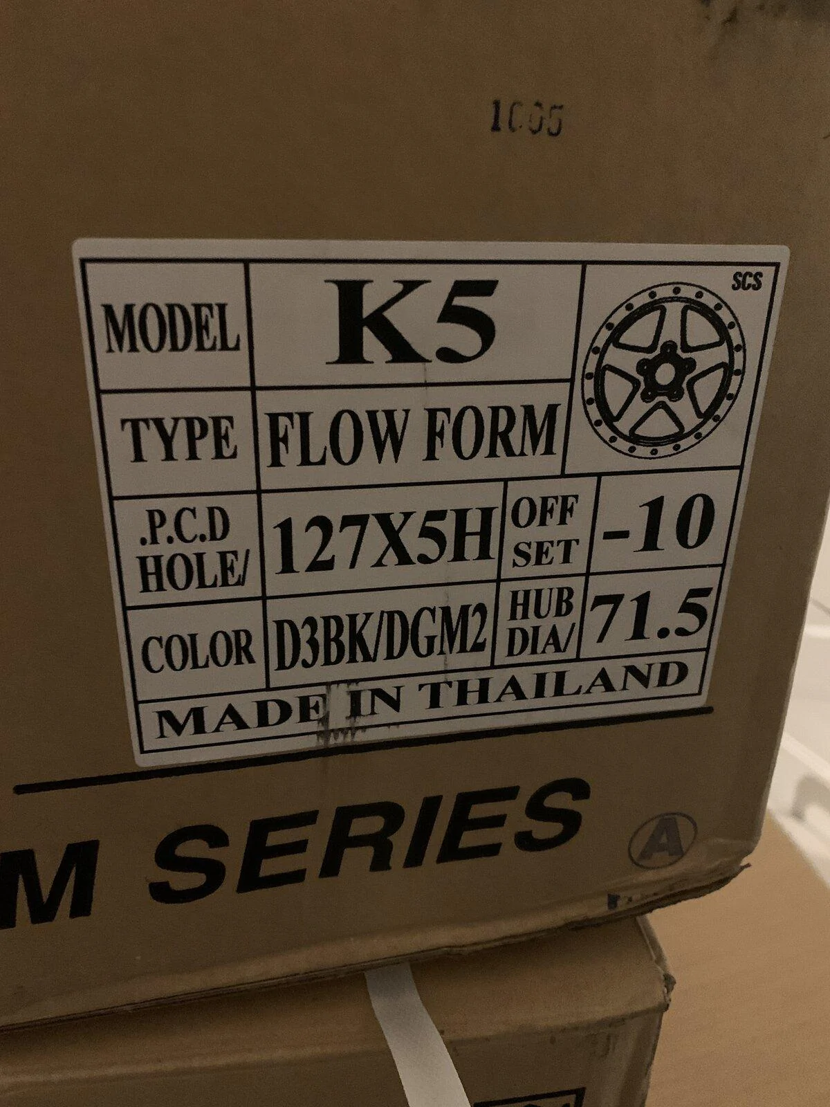 Jeep Gladiator Brand new SCS K5 17x8.5 wheels E2BA5AA2-B947-4D65-8DF0-9542C16C8F08