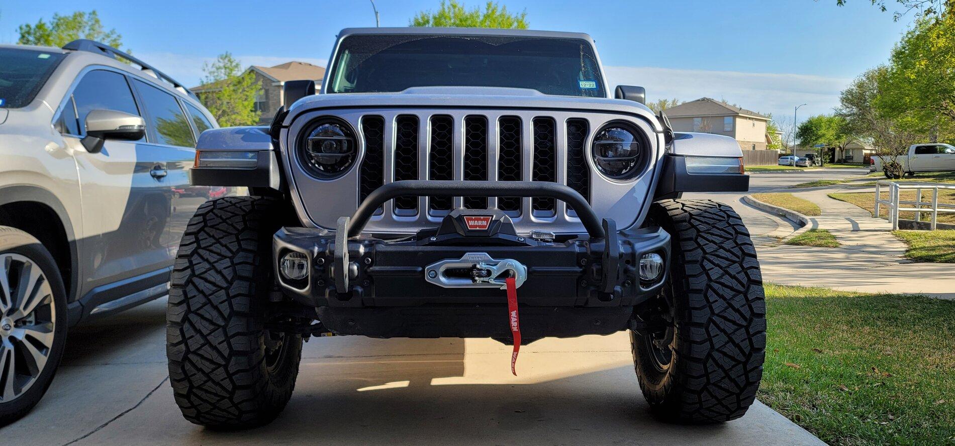 Jeep Gladiator Test drove on Mud Tires - how different would AT be? 20210328_173242