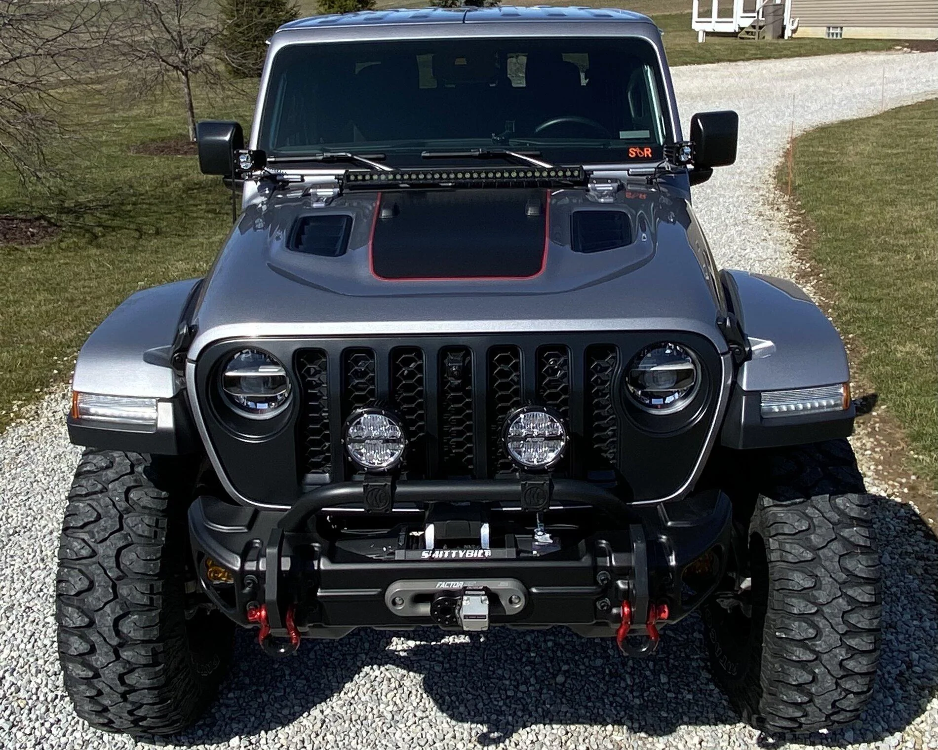 Jeep Gladiator Black Satin Grill E3CF9651-65B0-4CA0-8DFF-C874F46B2C81