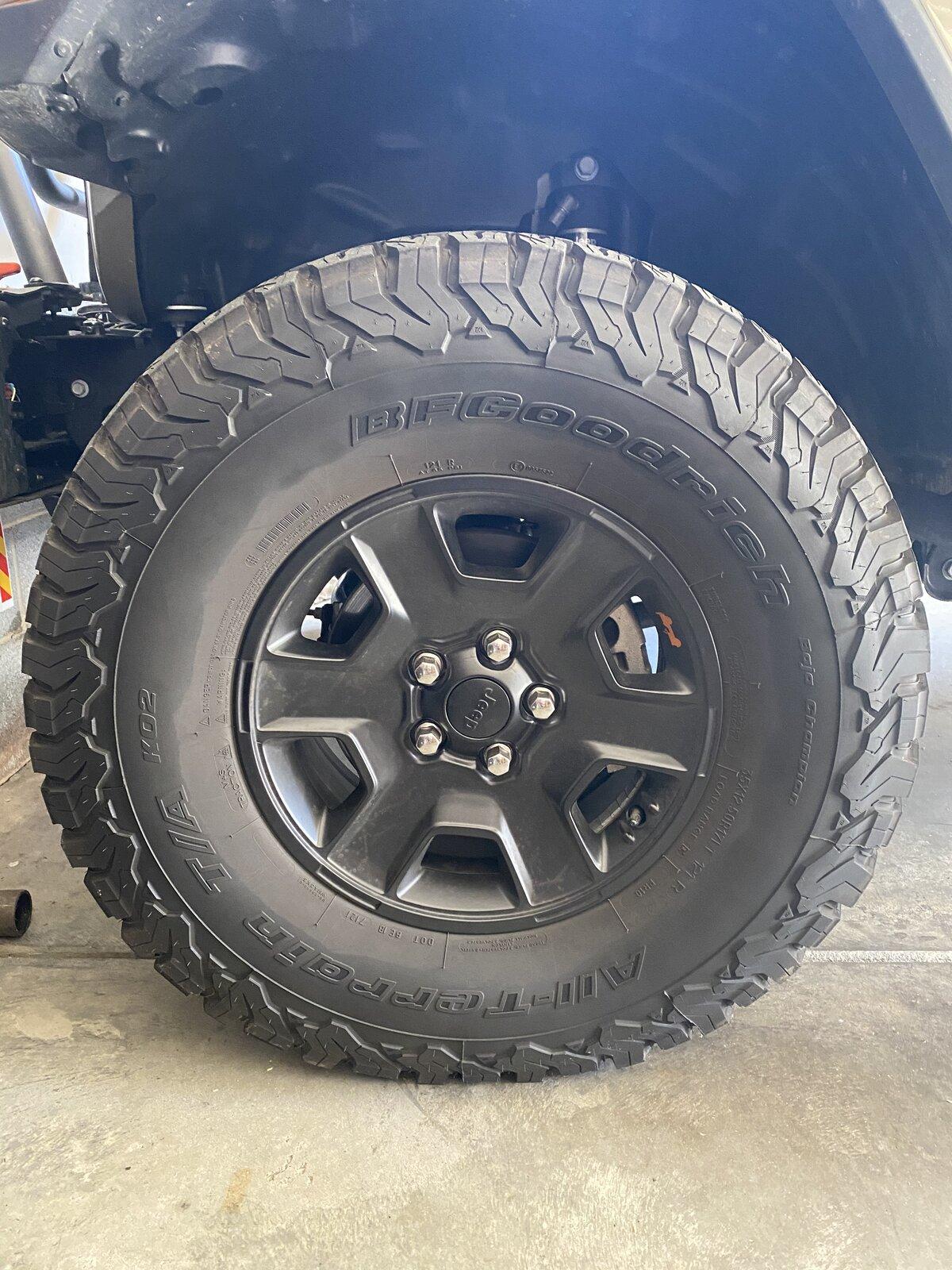 Jeep Gladiator 35" BFG KO2's on 2020 Mojave Wheels 3CAFA2E3-5812-4ABB-A4AE-EEFDC98D2E10