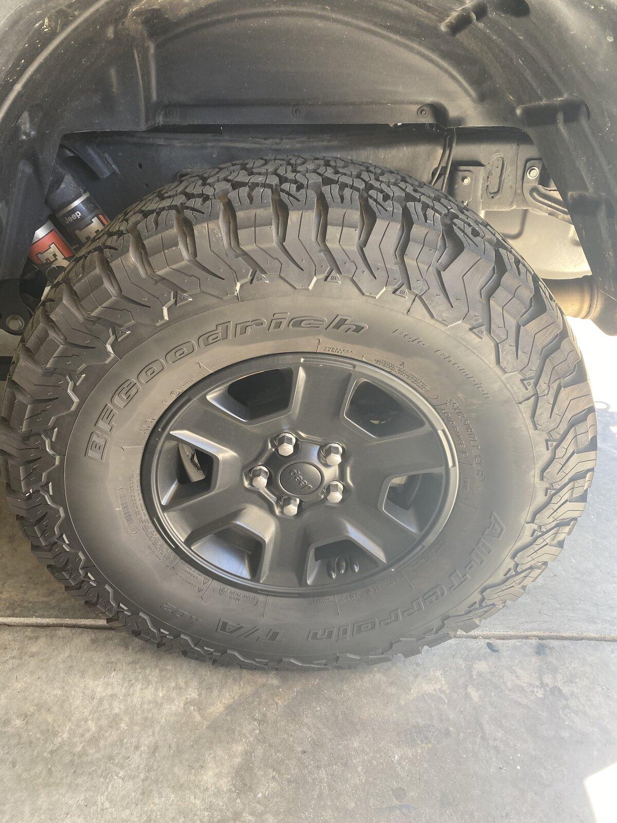 Jeep Gladiator 35" BFG KO2's on 2020 Mojave Wheels 7F92CFEB-C86A-4C75-A118-C23D97A23D1F