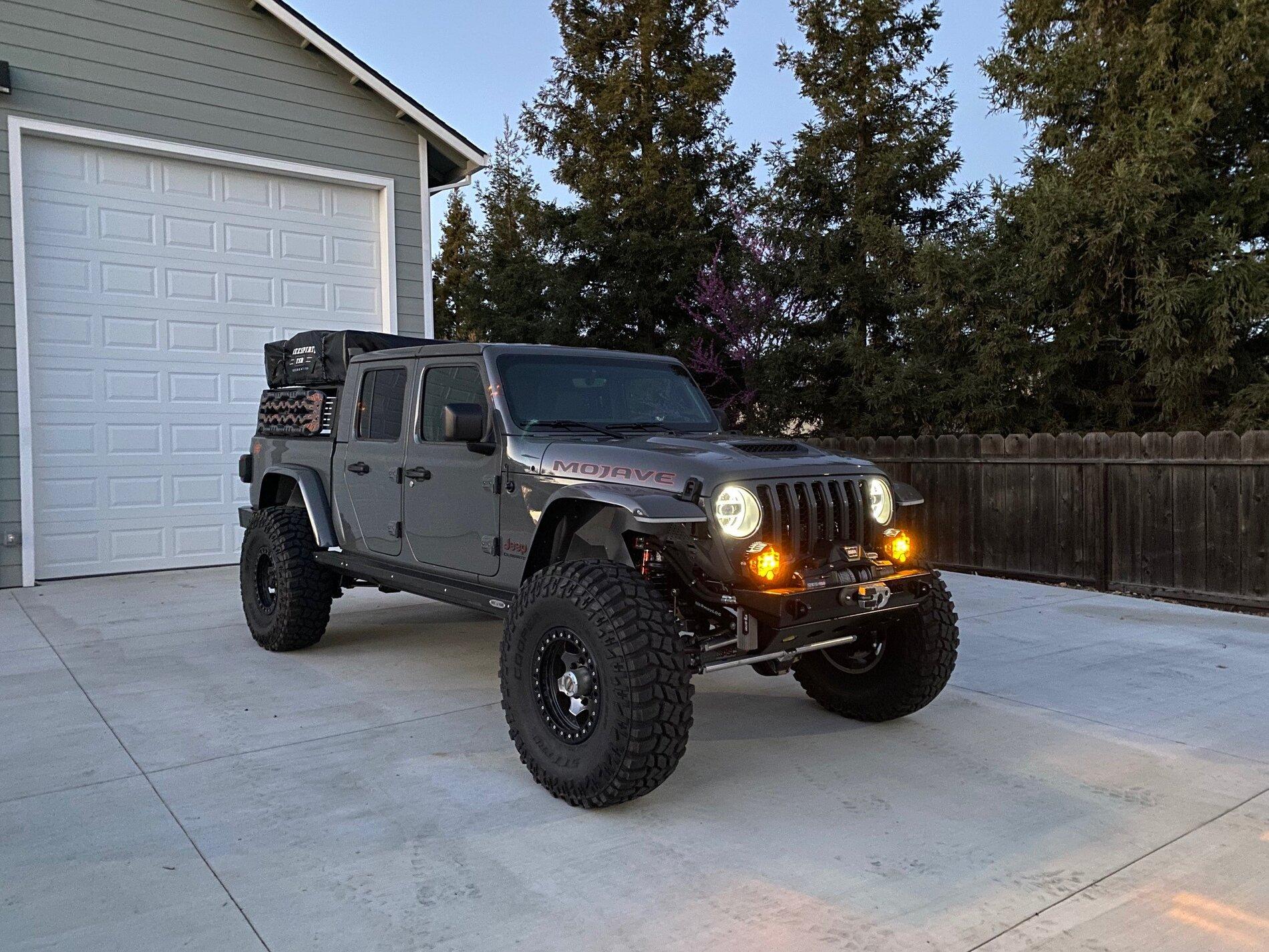 Jeep Gladiator Lets see all those Gladiators with lifts and bigger tires! Mojave Finished