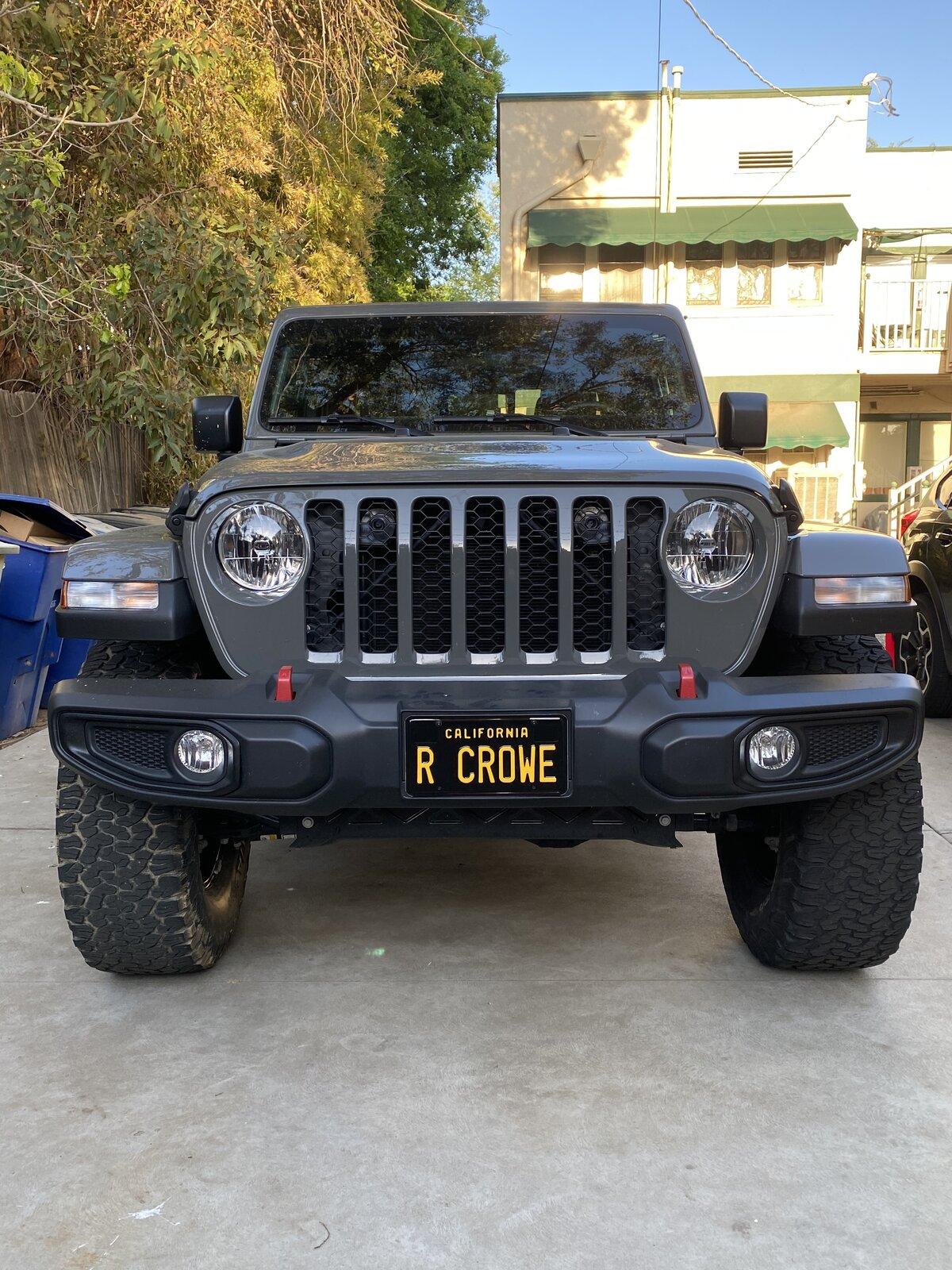 Jeep Gladiator Let's See Your Personalized Plates 860D40F2-30C5-49AE-AC46-0A2B6D9612A7