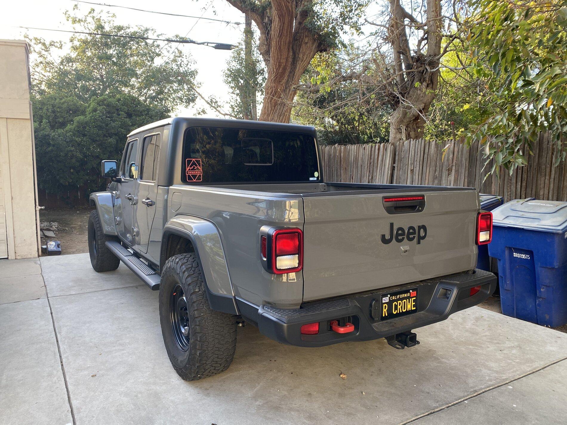 Jeep Gladiator Let's See Your Personalized Plates 9C42453C-8DD5-435D-9611-2E00631EEB83