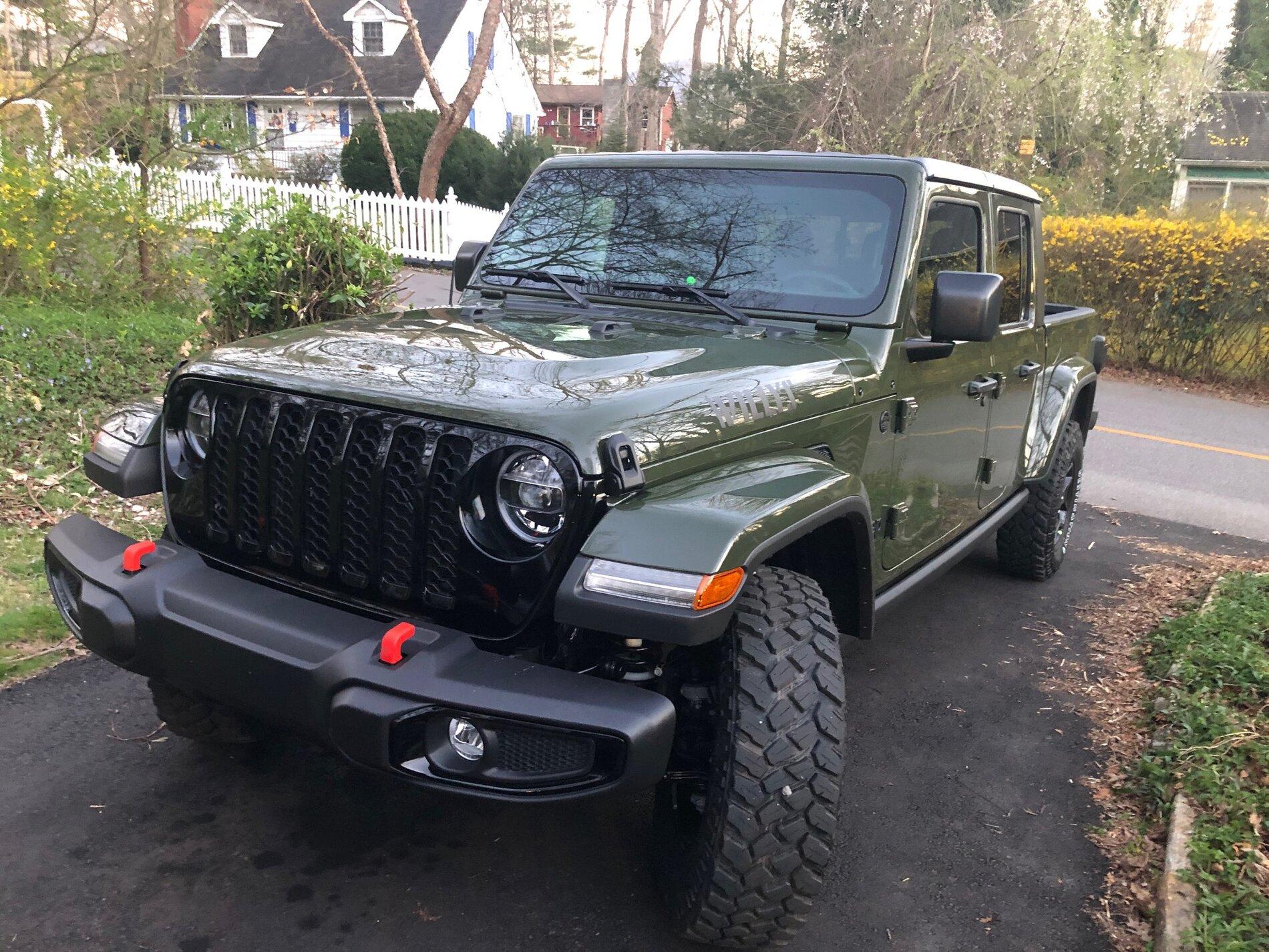 Jeep Gladiator 2021 Sarge Green Willys mostly stock "build" IMG_4596