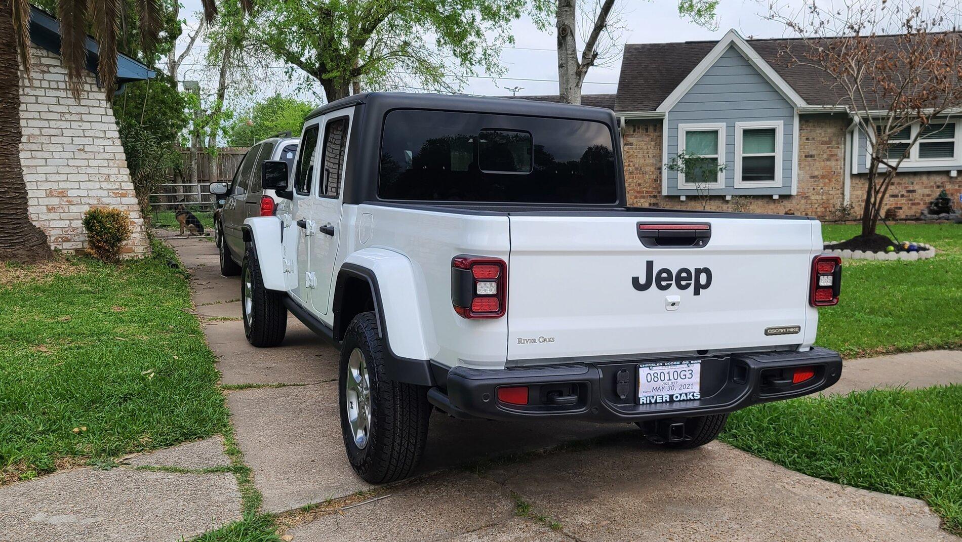 Jeep Gladiator BRIGHT WHITE Gladiator JT Club 20210331_174132