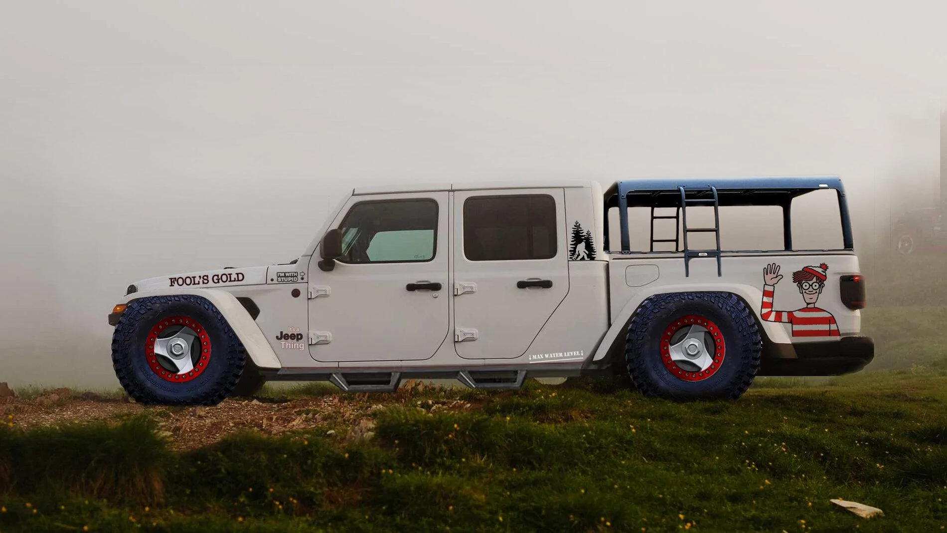 Jeep Gladiator Part of the elite club now!! slammed