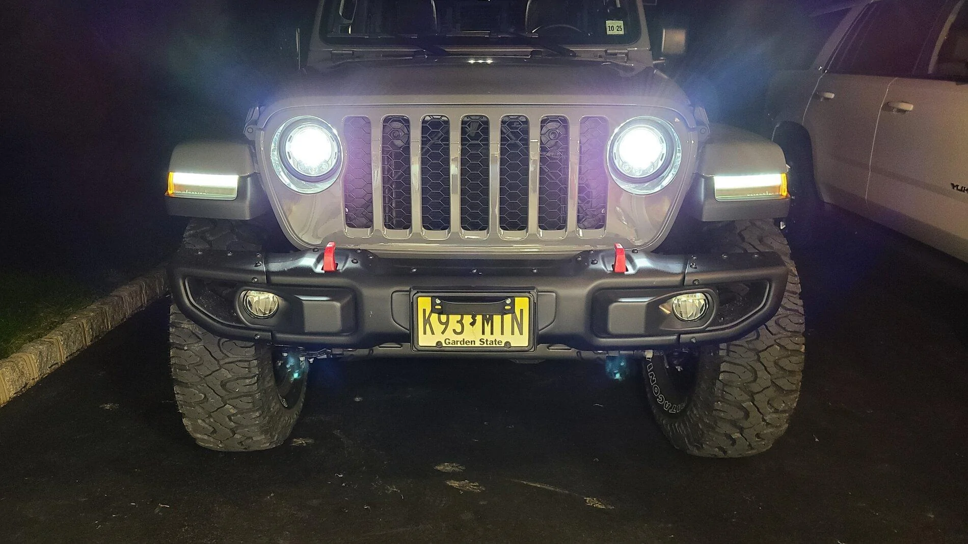 Jeep Gladiator Jeep JK LED Headlights Installed for $174! 20210401_215353