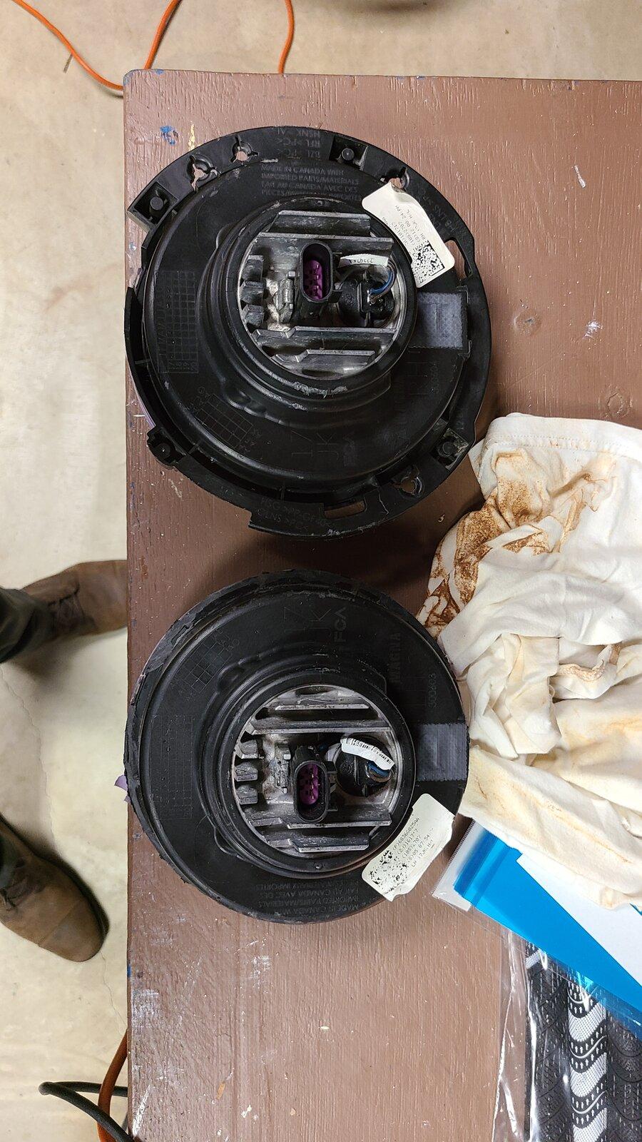 Jeep Gladiator Jeep JK LED Headlights Installed for $174! 20210401_193731