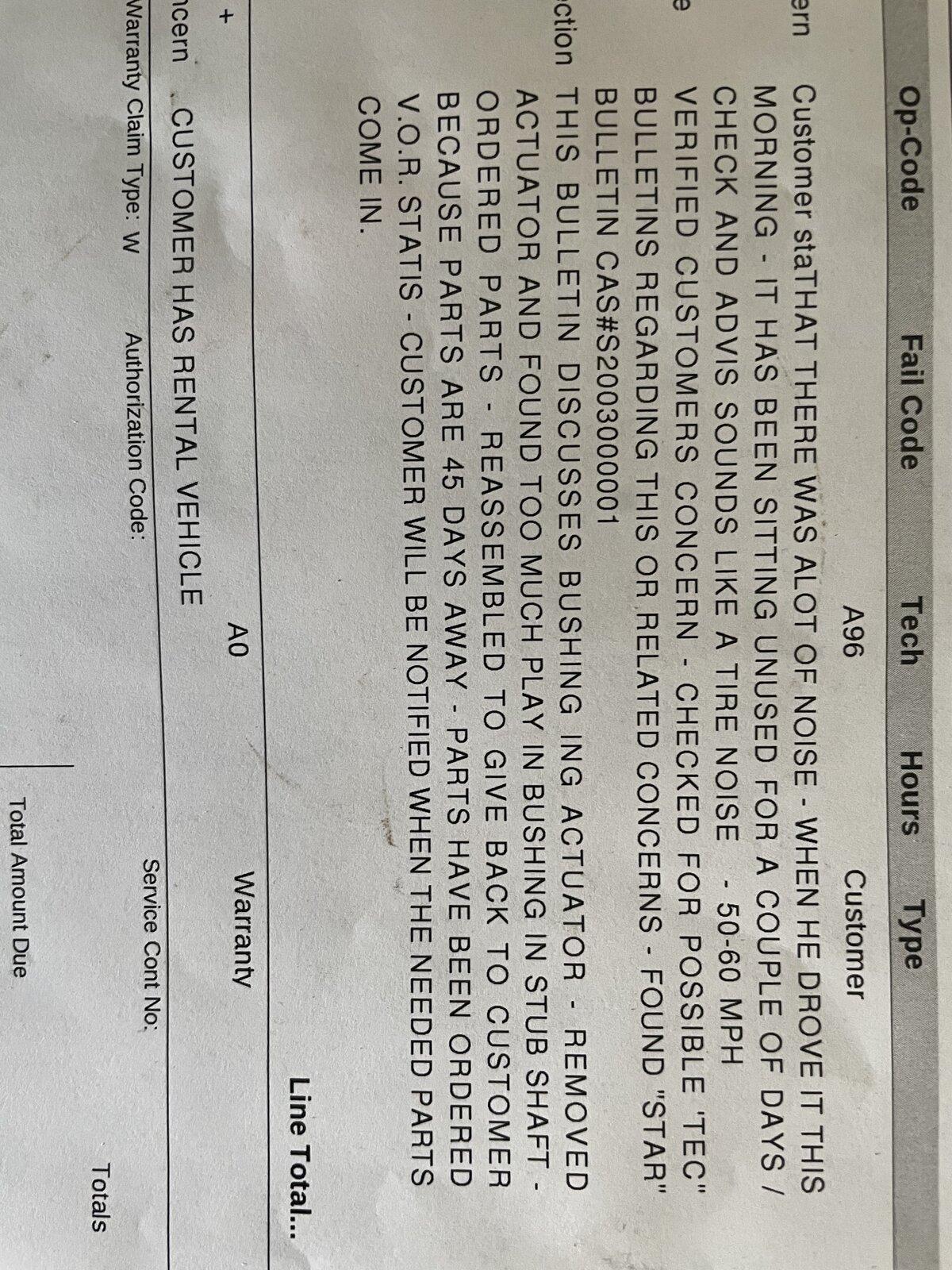 Jeep Gladiator random noise from right front wheel area ( video ) E096198D-DEF1-4C08-BBA0-6BECDEE40752