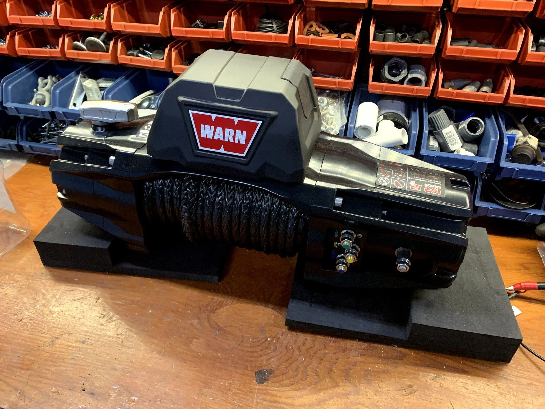 Jeep Gladiator Warn VR EVO 12S & Control Pack Relocation IMG_0320