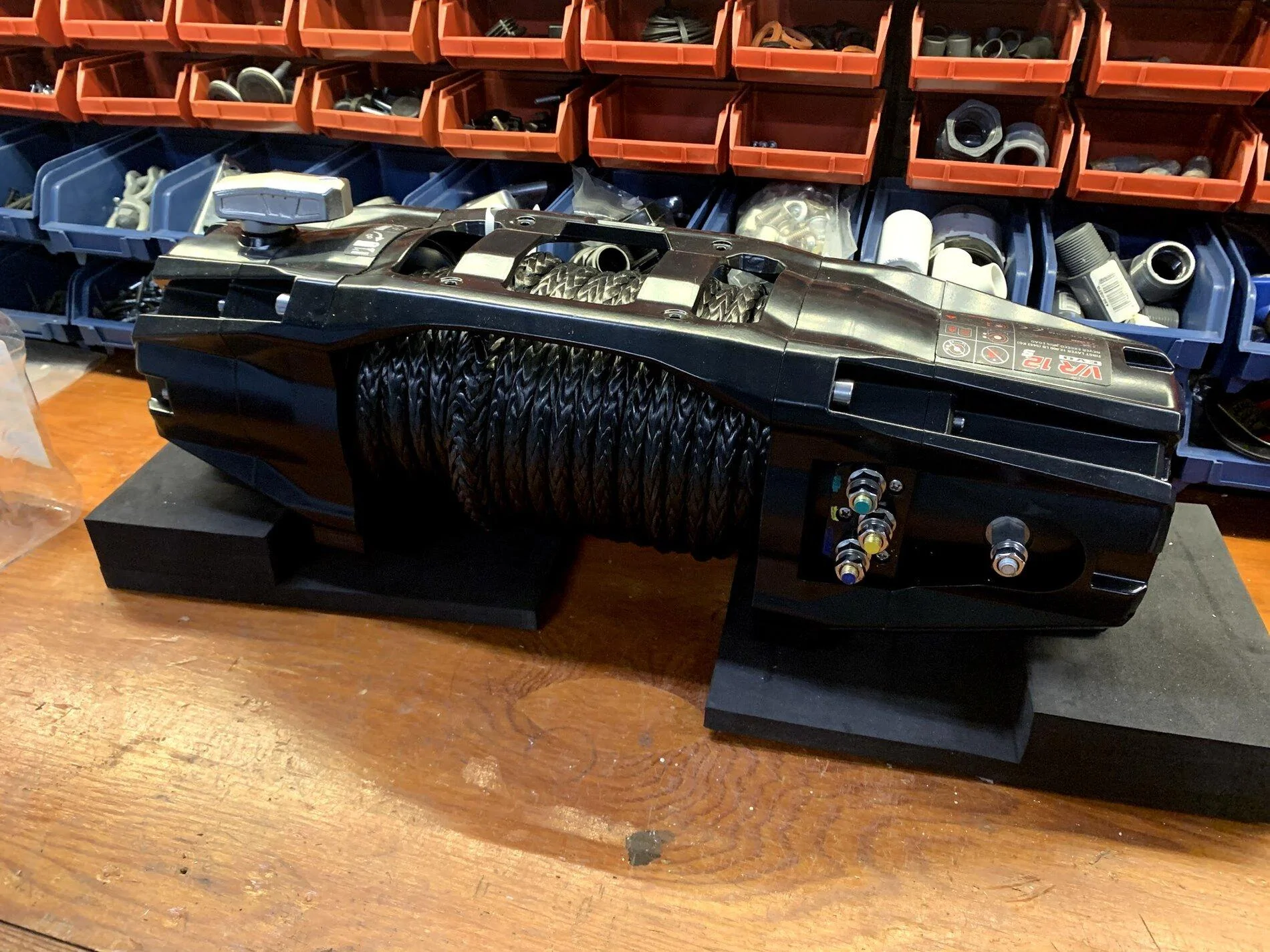 Jeep Gladiator Warn VR EVO 12S & Control Pack Relocation IMG_0321