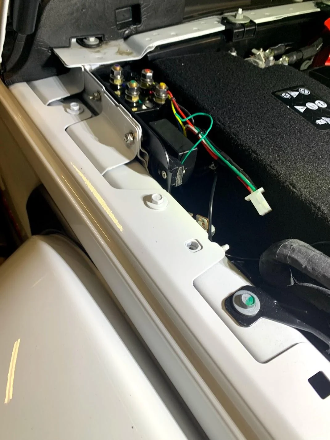 Jeep Gladiator Warn VR EVO 12S & Control Pack Relocation IMG_0329