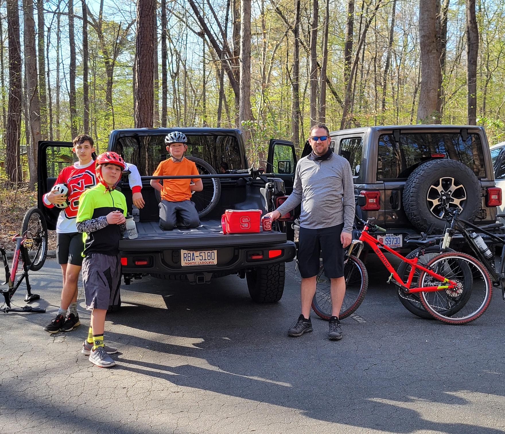 Jeep Gladiator What did you do WITH your Gladiator today? MTB-post ride
