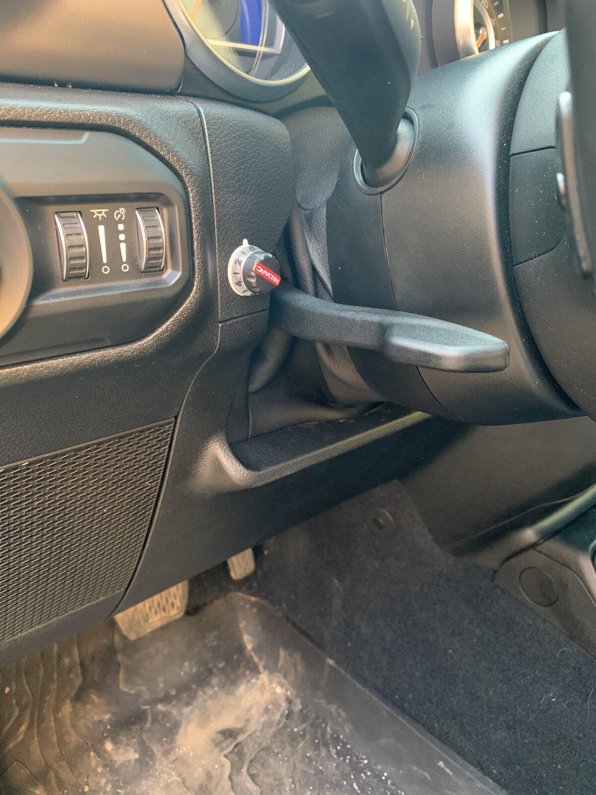 Jeep Gladiator "Perfect" Redarc Brake Controller knob install, almost. 67E42E6B-33C3-49D1-9CD0-8847BFDBA49F