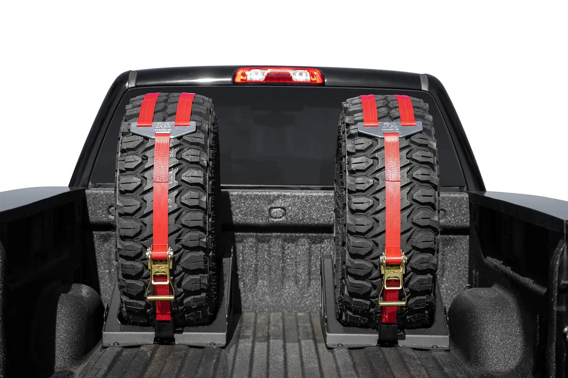 Jeep Gladiator Bed mounted spare tire ideas - Rugged Ridge and Others Universal-truck-bed-tire-carrier