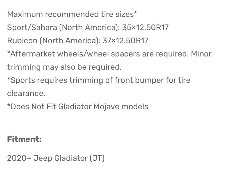 Jeep Gladiator AEV 2” Spacer Lift doesn’t clear 35s 10BB93A4-7656-42D2-B384-1EFFAAE3C1D0