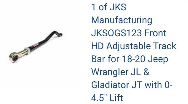 Jeep Gladiator Help with track bar install 1617583122958