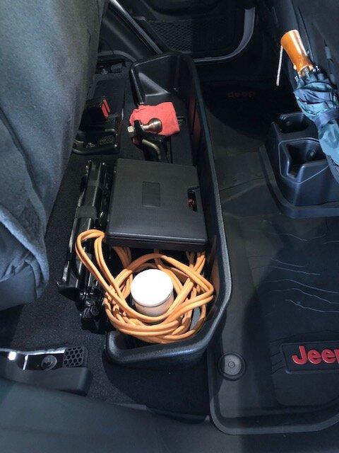 Jeep Gladiator Storage question Gladiator storage