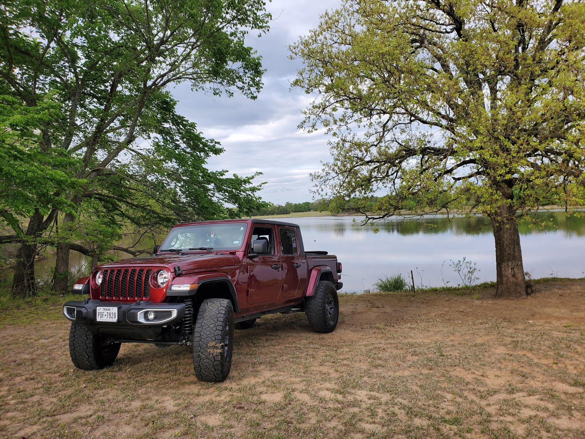 Jeep Gladiator Where did you take your Gladiator today? Fishin