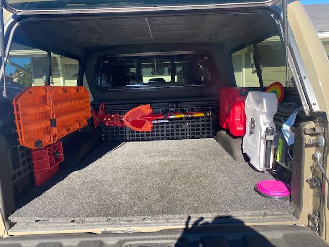 Jeep Gladiator Cargo Management Options Jeep bed finish