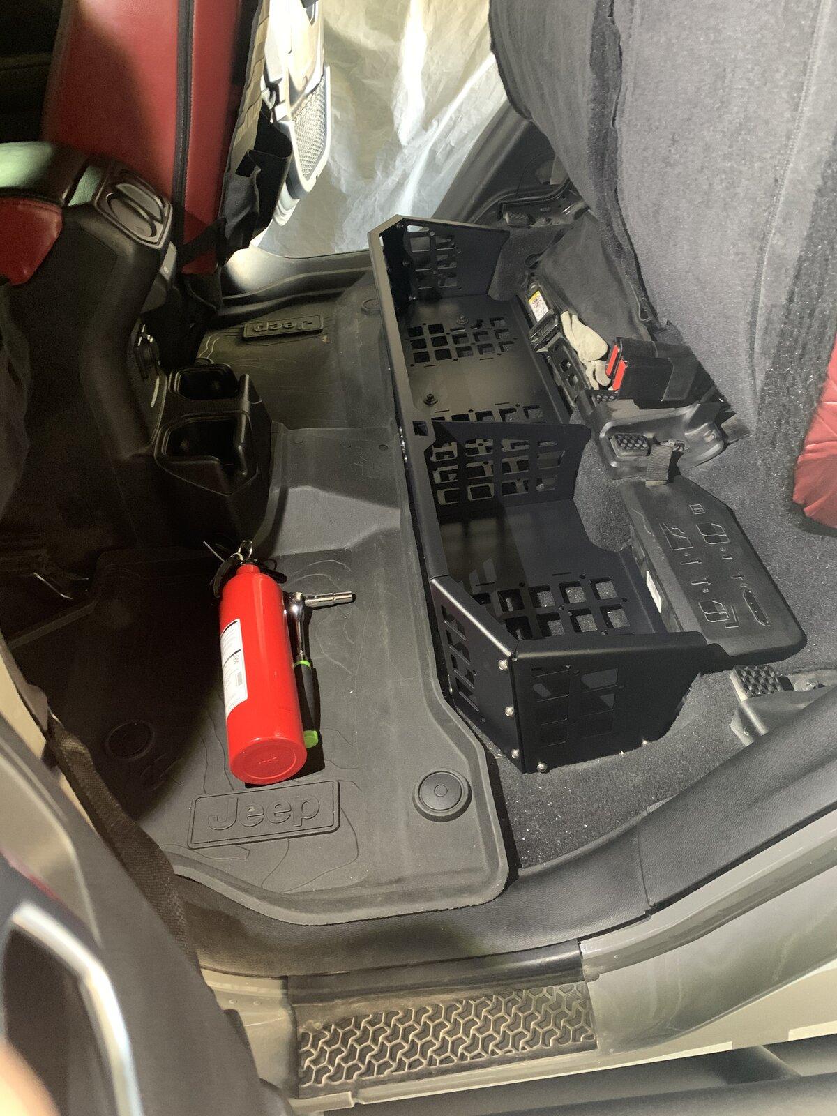 Jeep Gladiator Aftermarket Under Rear Seat Storage JPEG1234